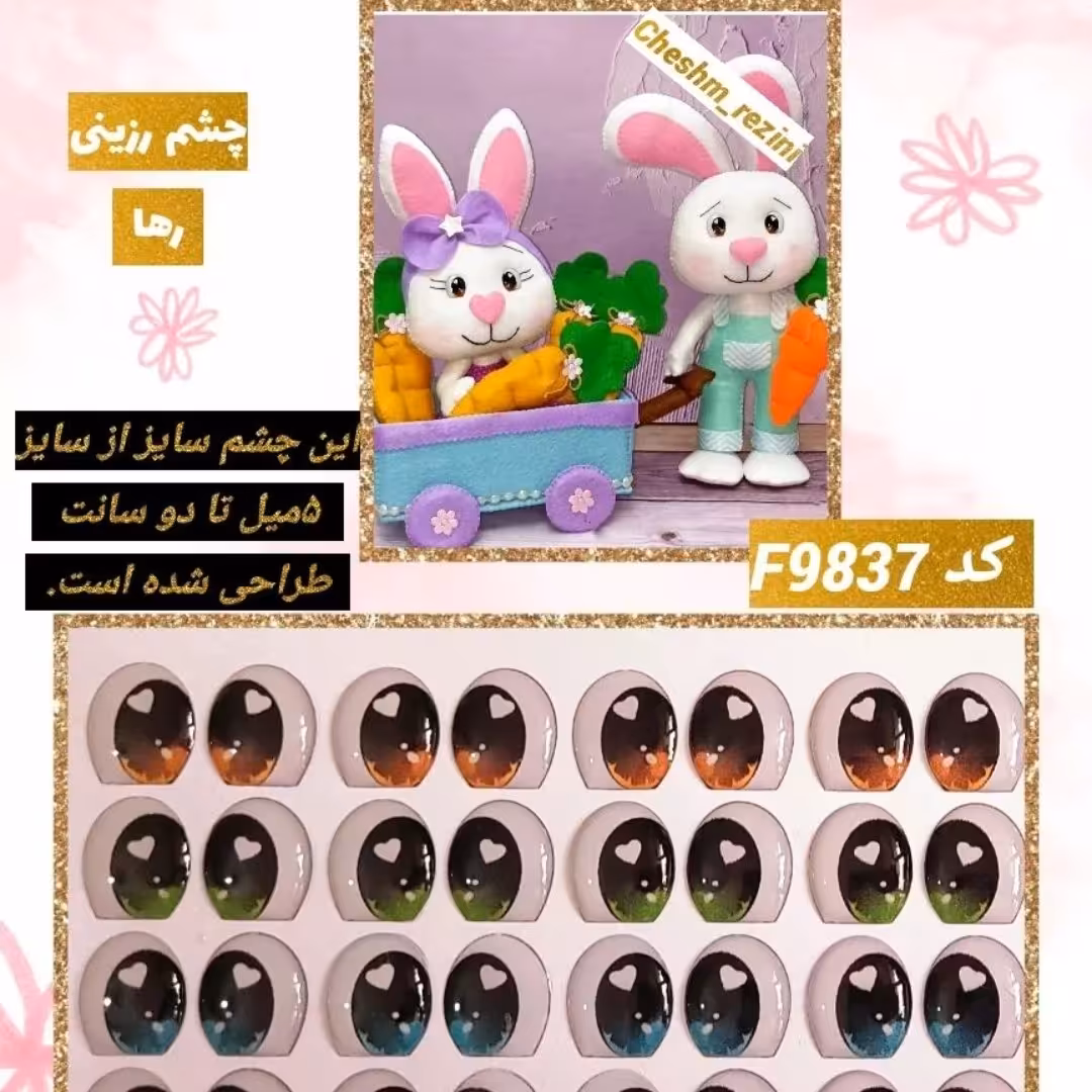 چشم رزینی نازنین(کد f9840)

