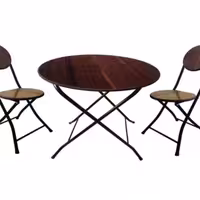 میز تاشو 90 گرد و مربع