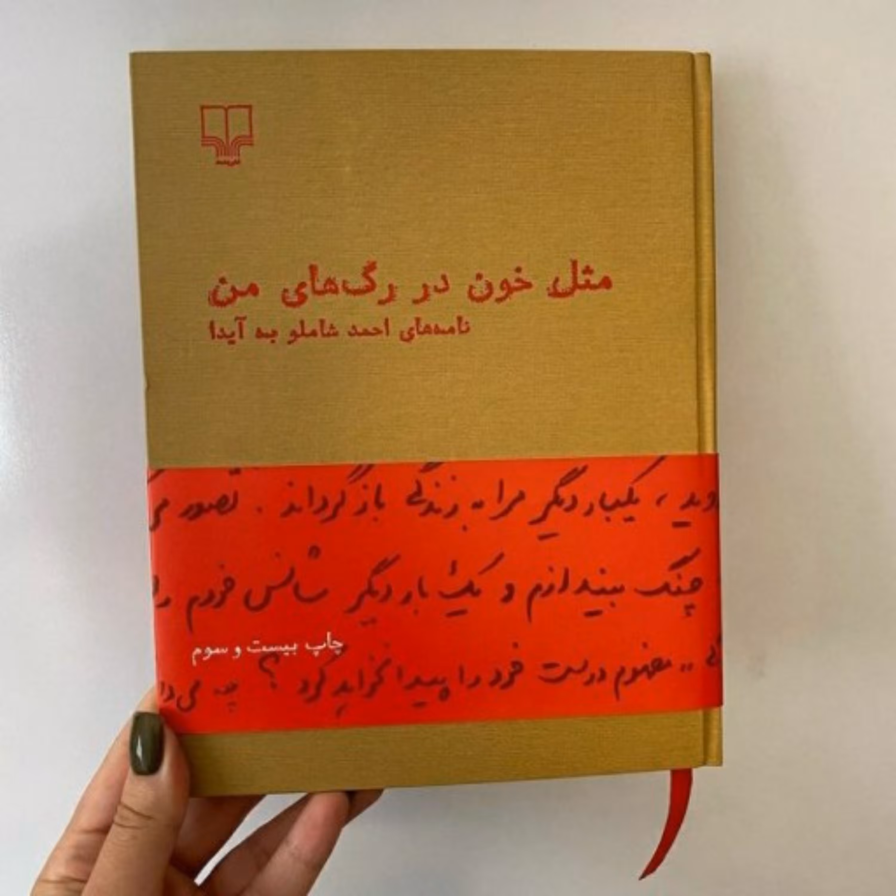 کتاب مثل خون در رگ های من (نامه های احمد شاملو به آیدا)