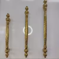 دستگیره کابینتی رنگ طلایی مدل مازراتی 21 سانتی