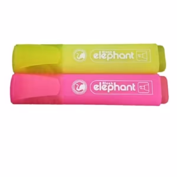 ماژیک علامت گذار مدل هایلایت کد 10p بسته 2 عددی