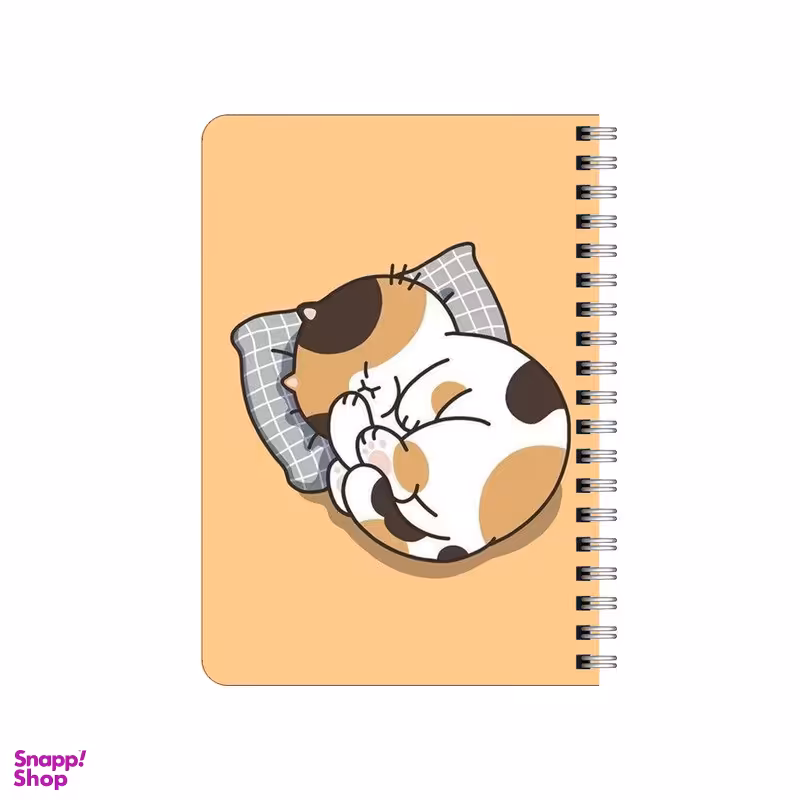 دفترچه یادداشت بامبیلیپ مدل گربه تپل کیوت کد 8184336