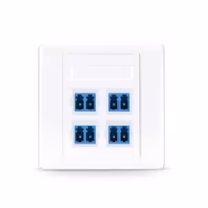 خرید پریز فیبر نوری 4 پورت داپلکس - بهترین قیمت   گارانتی 12 ماهه در آی تی شبکه