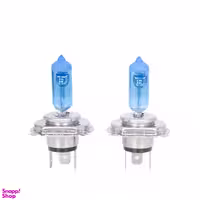 لامپ خودرو سام مدل 100/90W کد -H4 -ICE بسته دو عددی