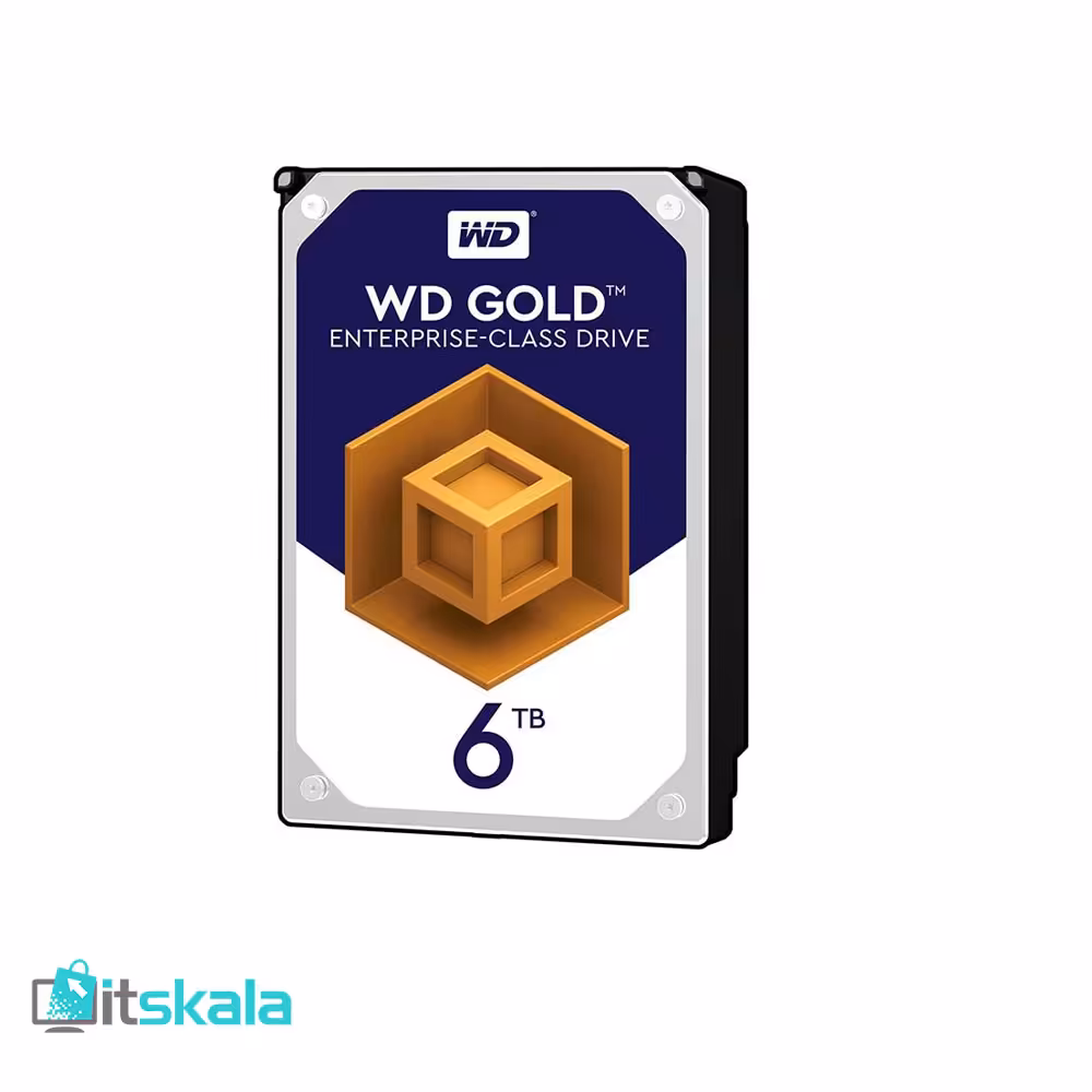قیمت و خرید هارددیسک اینترنال وسترن دیجیتال مدل Gold WD6002FRYZ ظرفیت 6 ترابایت | ITSKALA