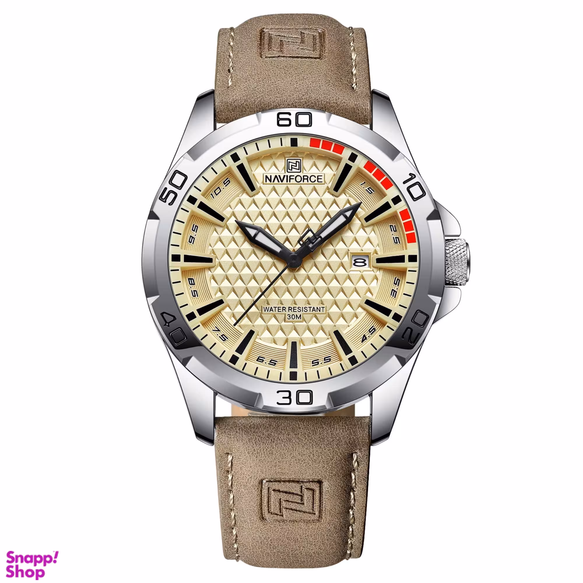 ساعت مچی عقربه ای مردانه نیوی فورس مدل 8023 SYLBN