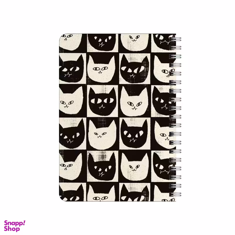 دفترچه یادداشت بامبیلیپ مدل چوبی طرح گربه کد 7869611