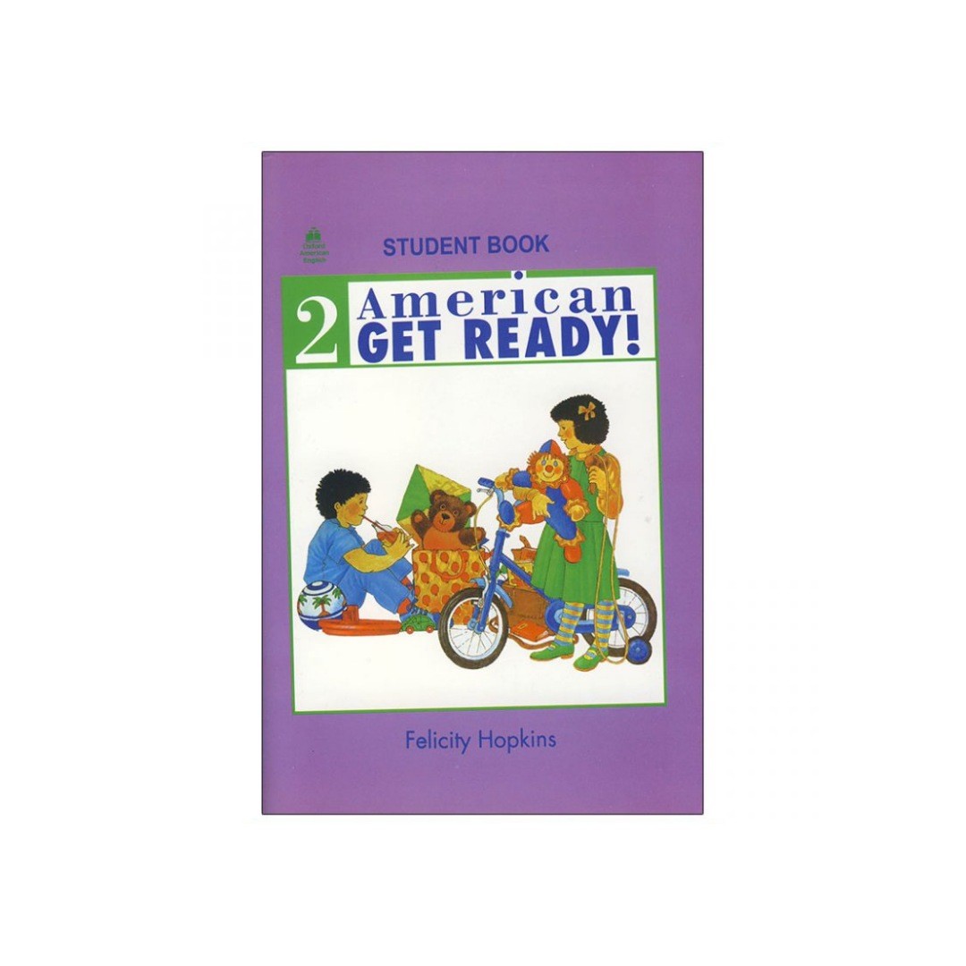کتاب American get ready 2 اثر Felicity Hopkins انتشارات اکسفورد وزیری