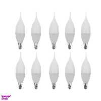 لامپ ال ای دی 7 وات تکتاب مدل TW7 پایه E14 بسته 10 عددی