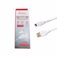کابل تبدیل USB به لایتنینگ خنجی مدل KH-C104 طول 1متر