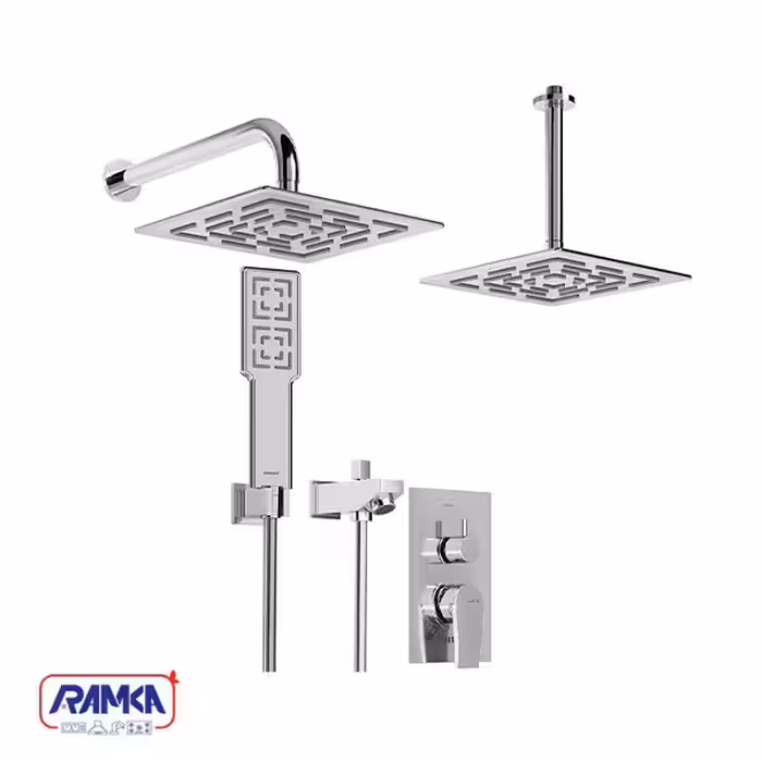 شیر حمام توکار شودر مدل رومر پلاس کلاس 4