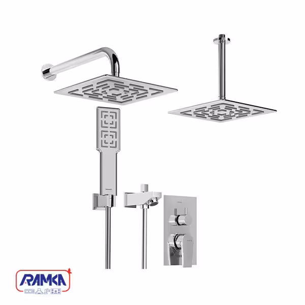 شیر حمام توکار شودر مدل رومر پلاس کلاس 4