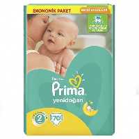 پوشک پریما پمپرز ترک سایز 2 بسته 70 عددی