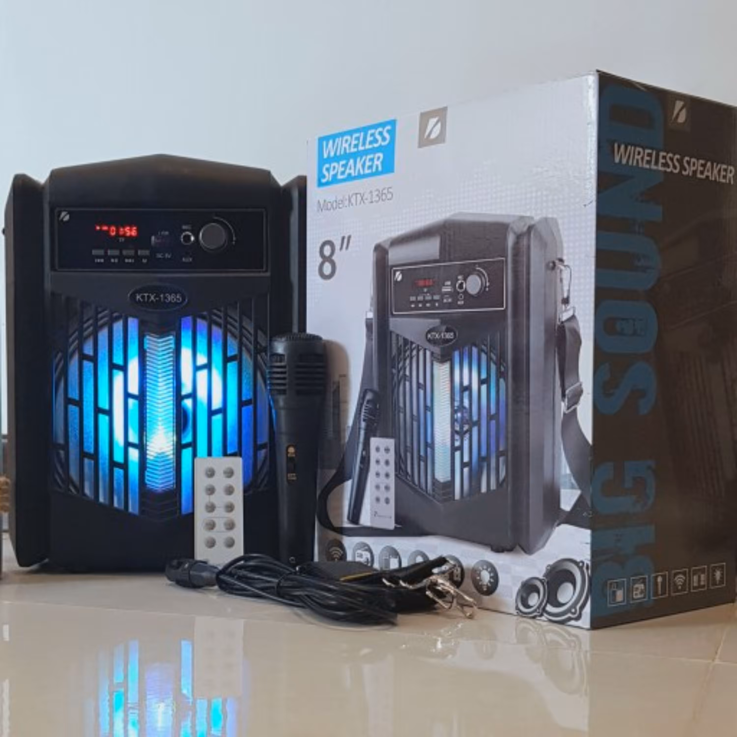 اسپیکر شارژی مدل ktx 1365