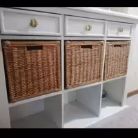 باکس حصیری ایکیا جعبه چوبی مروار  نظم دهنده (پس کرایه)