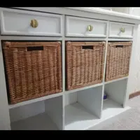 باکس حصیری ایکیا جعبه چوبی مروار  نظم دهنده (پس کرایه)