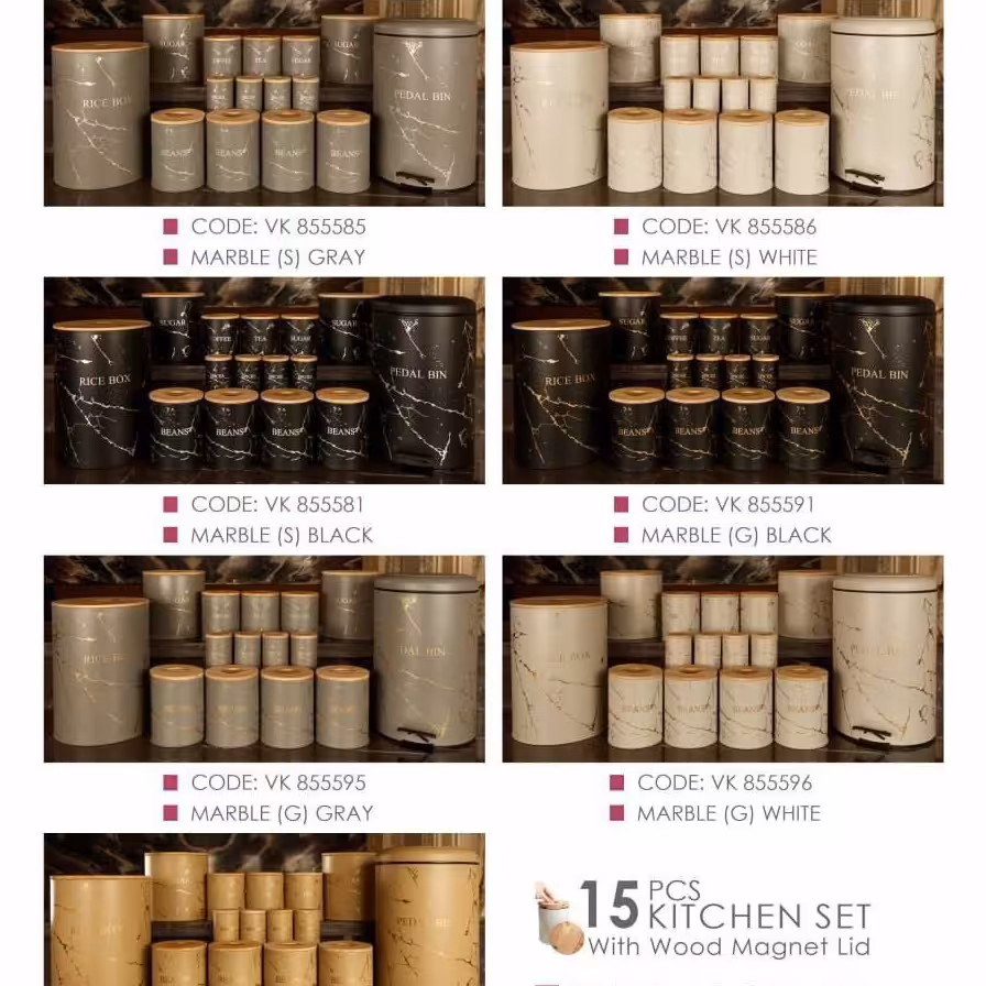 سرویس اشپزخانه 15 پارچه هزینه ارسال پس کرایه است 