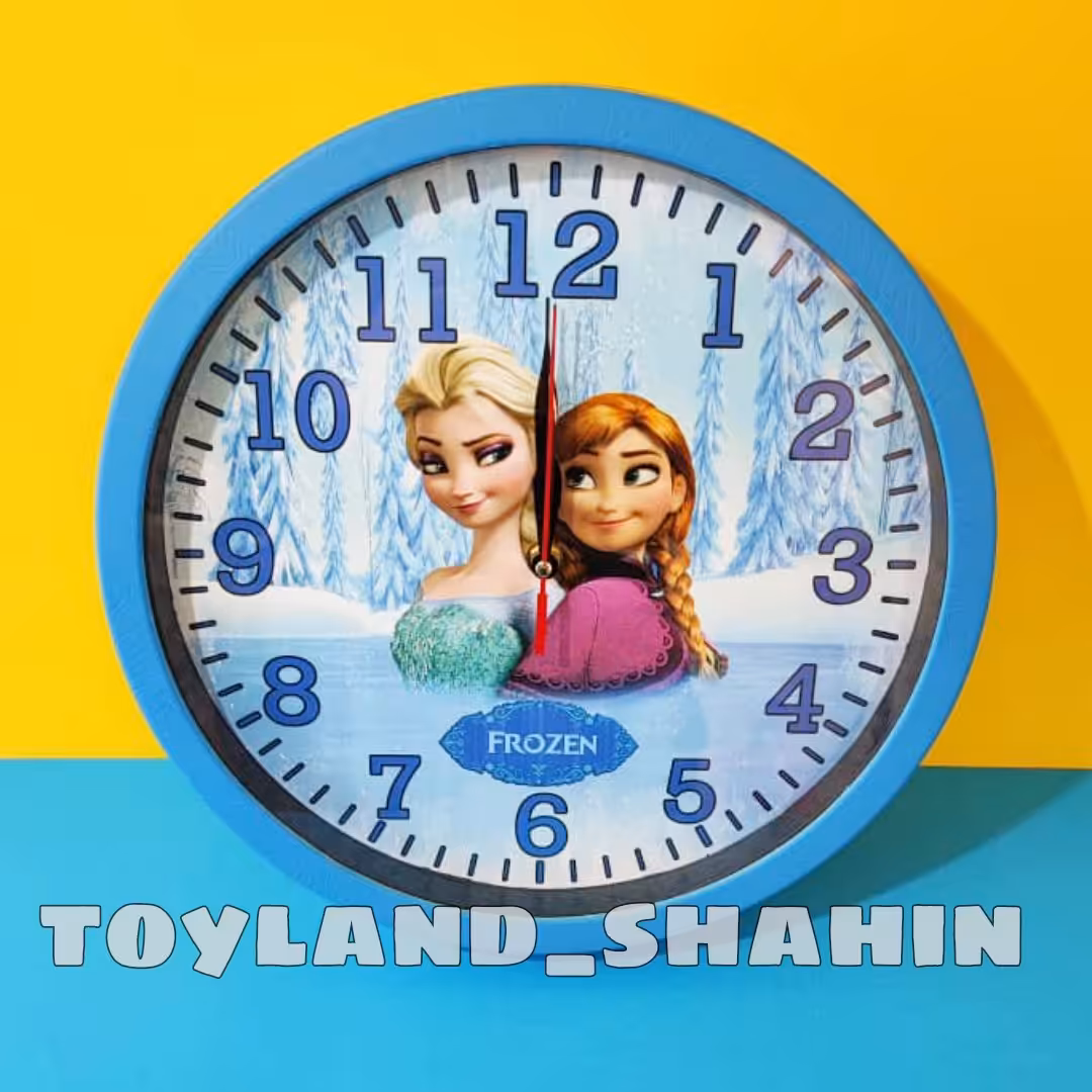 ساعت دیواری السا، ساعت اتاق کودک، ساعت السا و آنا