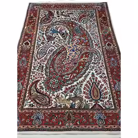 قالیچه دستبافت ساروق 3متری اعلا  45رج اصلی رنگ گیاهی