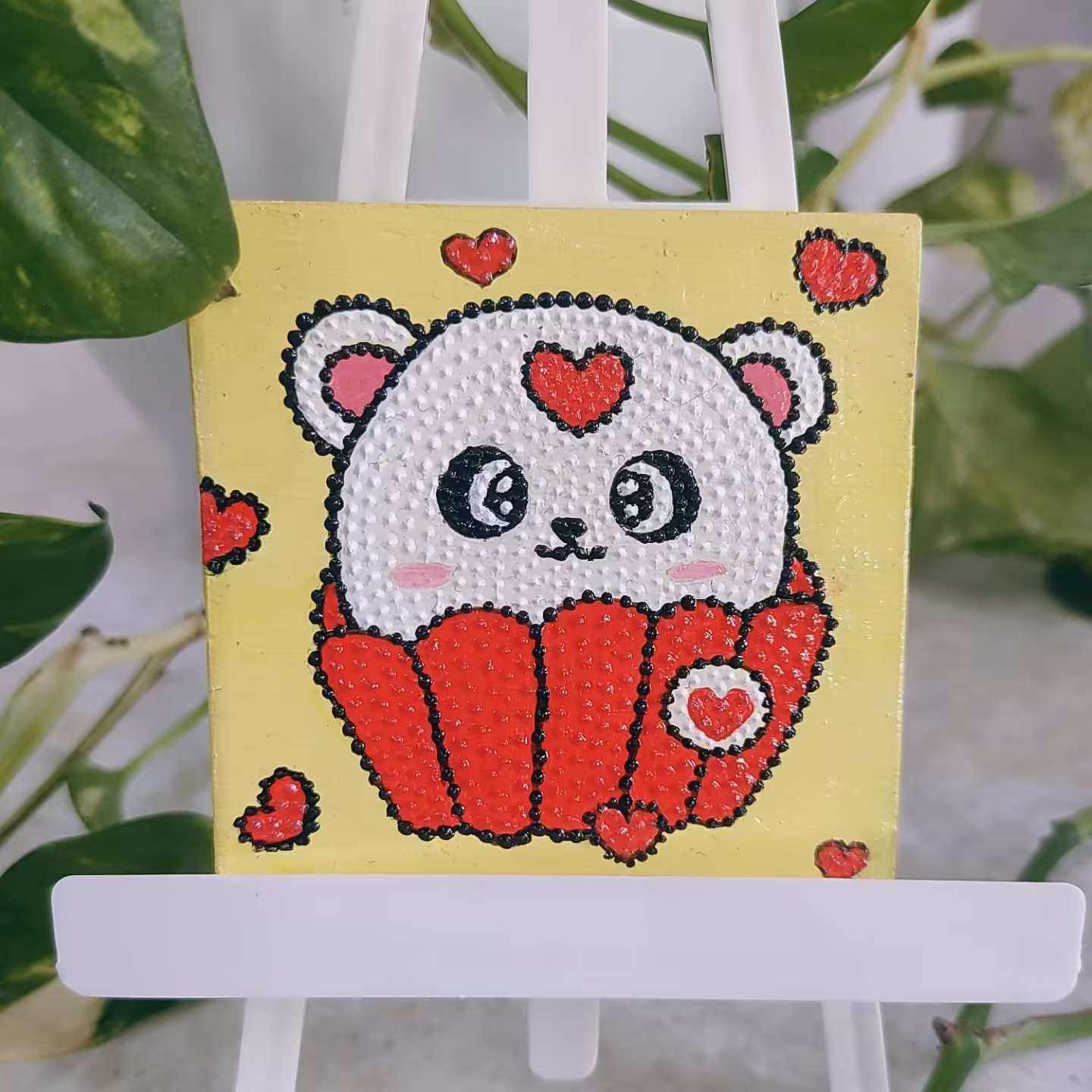 نقطه کوبی طرح  پاندا💕