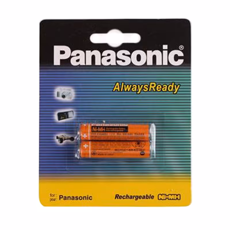 باتری نیم قلمی قابل شارژ پاناسونیک مدل HHR-3MRT/2BM