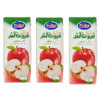 آبمیوه سیب میهن - 200 میلی لیتر بسته 3 عددی