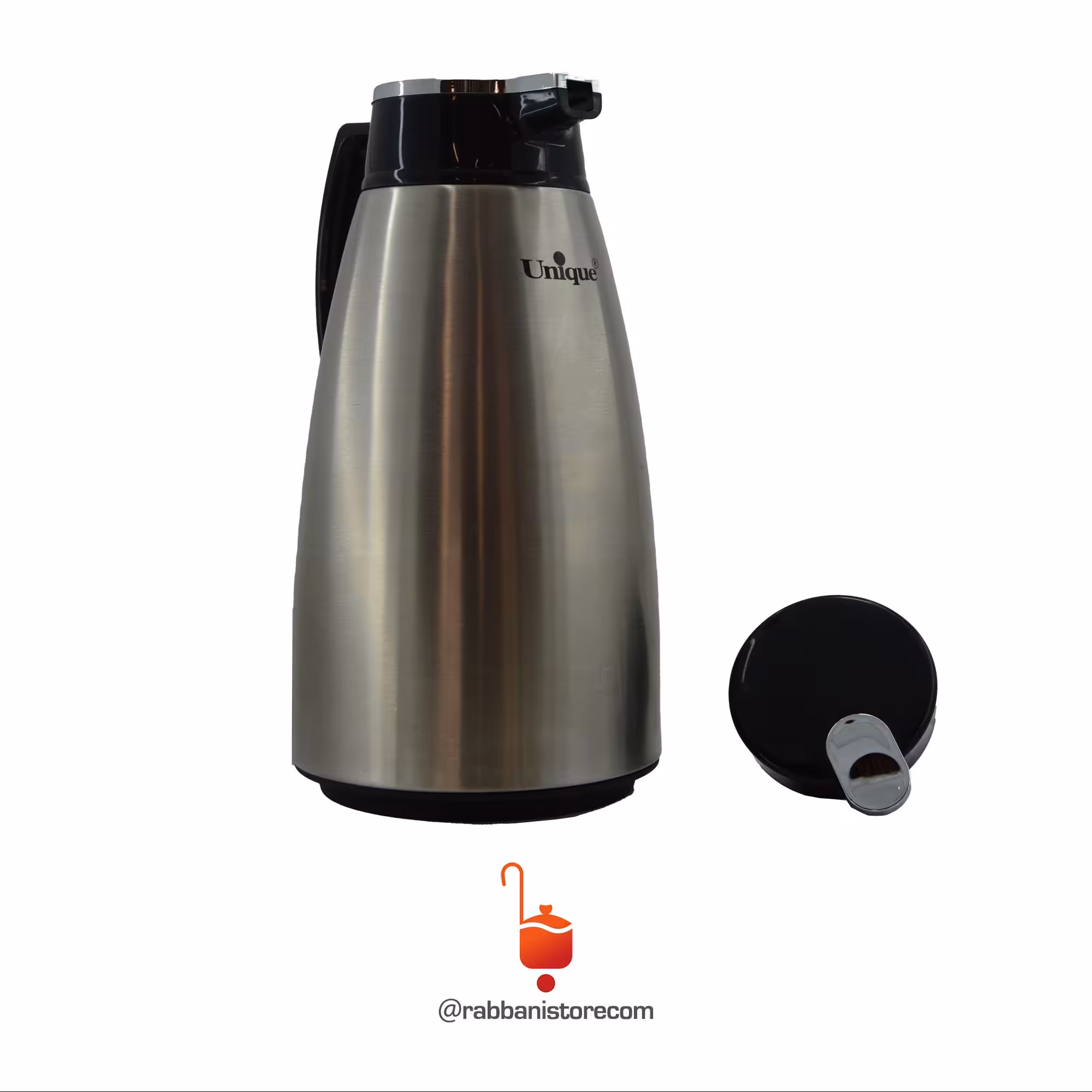 فلاکس 1.6 لیتری  یونیک استیل شیشه صورتی 1855