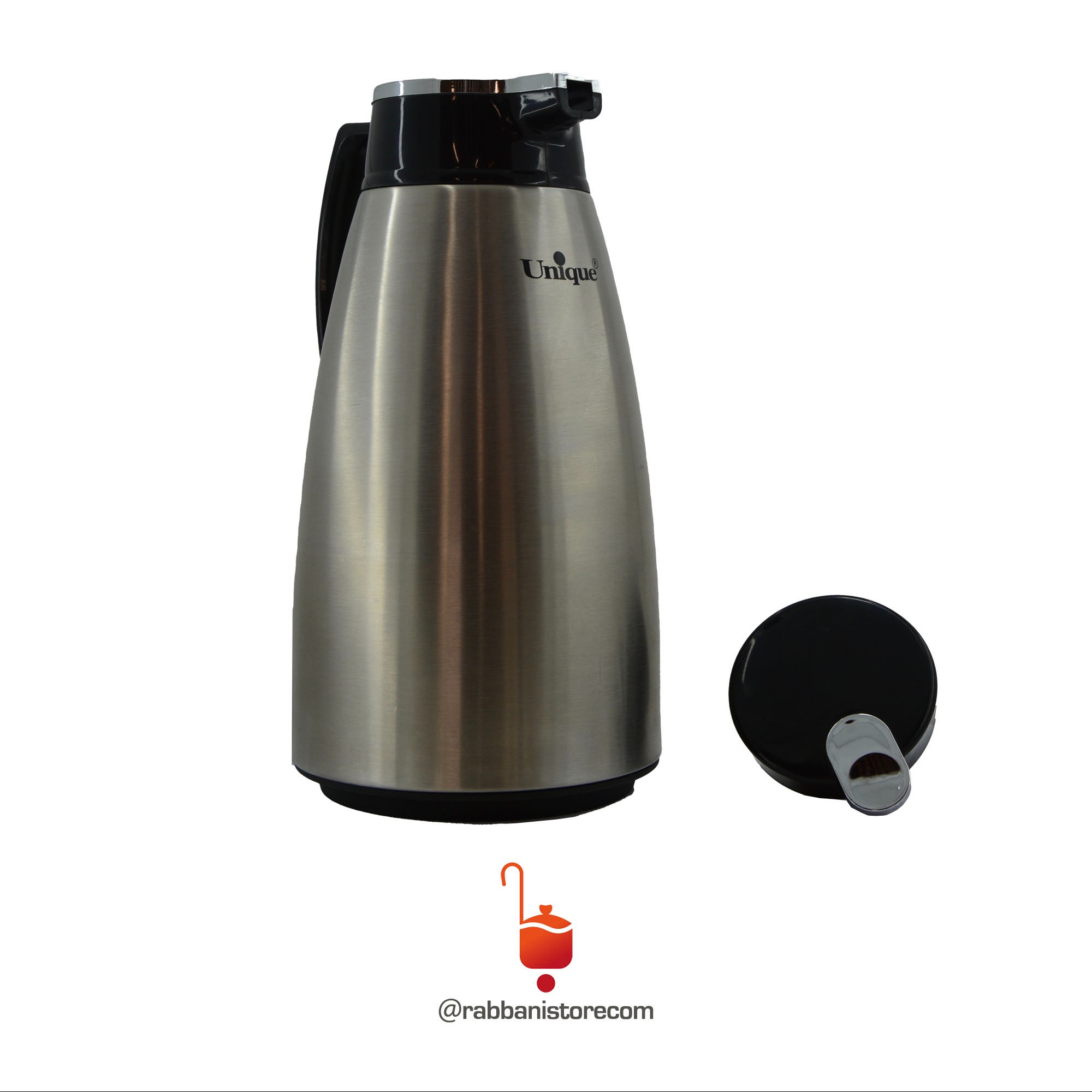 فلاکس 1.6 لیتری یونیک استیل شیشه صورتی 1855