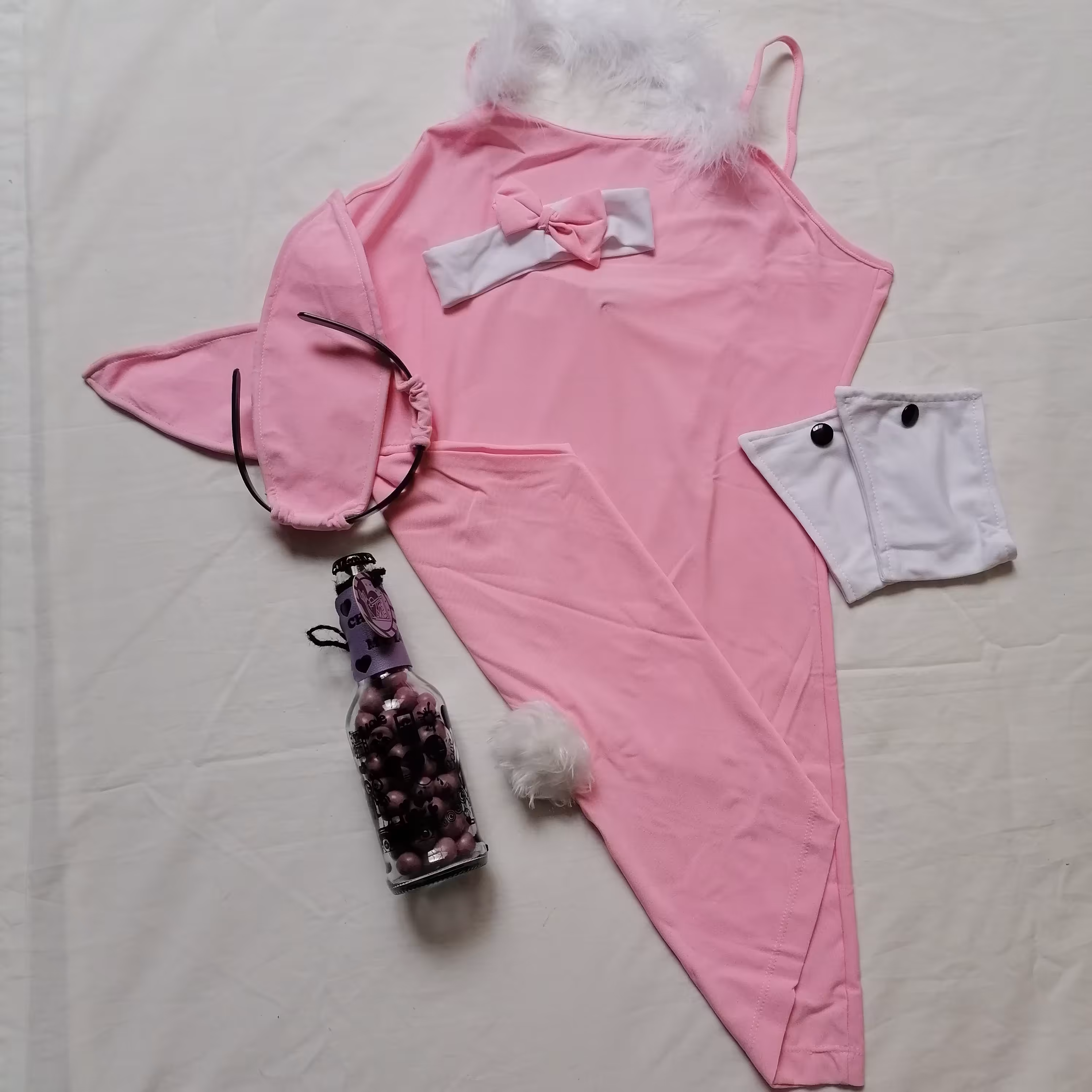 کاستوم خرگوشی چهار تیکه خزدار