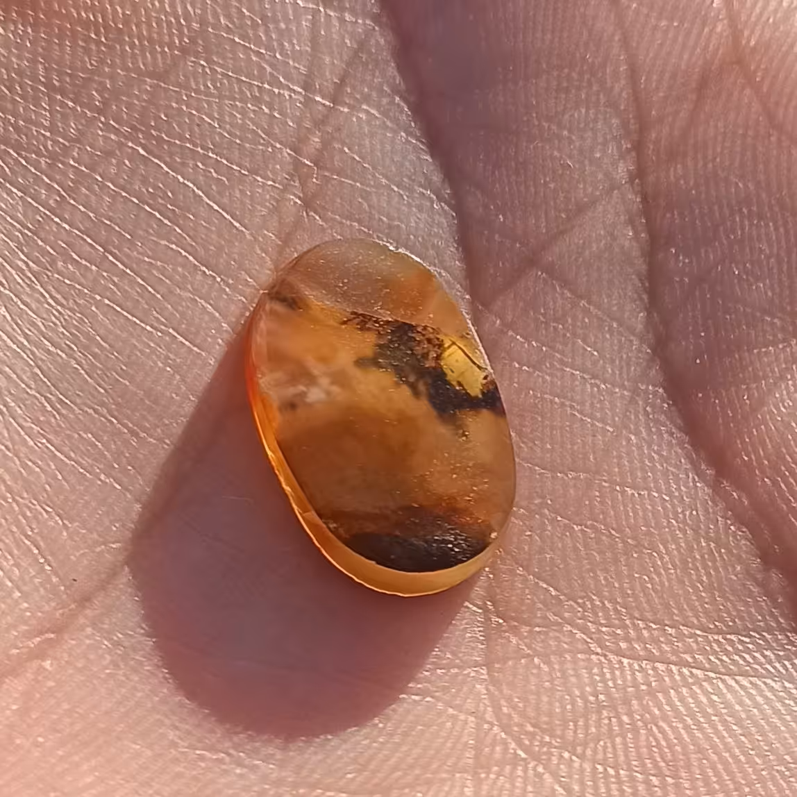 سنگ عقیق شجر دار یمنی اصل معدنی زیبا