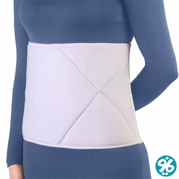 شکم بند لاغری ورزشی طب و صنعت کد 62200 با پارچه شمعی