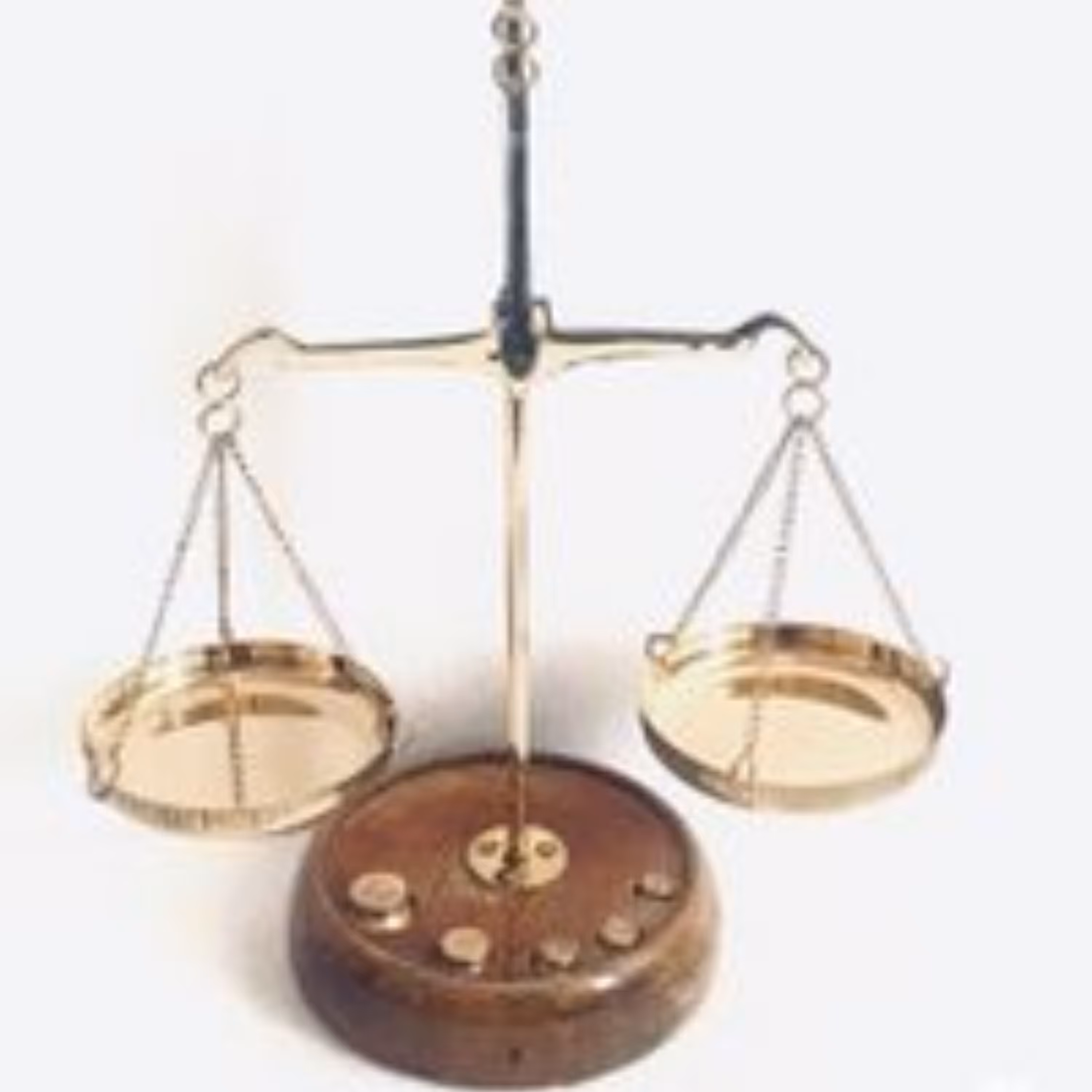 ترازو برنز  20 گرمی هندی با 5 عدد سنگ ترازو 