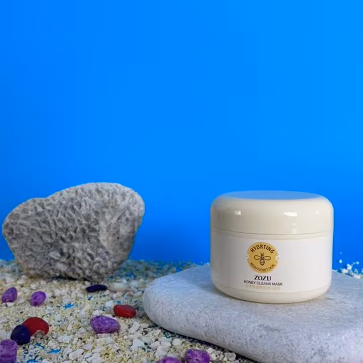 ماسک صورت عسل کاسه ای عسل صورت زوزوzozo ماه گالری ماه