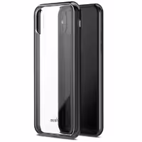 قاب موشی محافظ آیفون ایکس مدل Moshi Vitros Case for iPhone X مشکی - Hiapple.ir