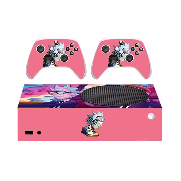 اسکین(برچسب)Xbox series s-طرح Rick  Morty-کد6-سفارشی