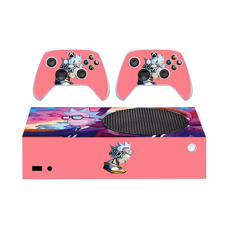 اسکین(برچسب)Xbox series s-طرح Rick  Morty-کد6-سفارشی