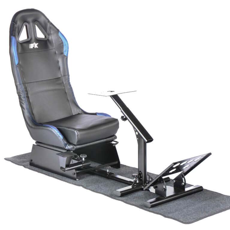 خرید صندلی رانندگی FK Automotive eGame Suzuka Carbon Look Racing Simulator با بهترین قیمت