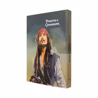 کلاسور 100 برگ پدیده نقش مدل کالکشن فیلم  طرح Pirates of the Caribbean کد02