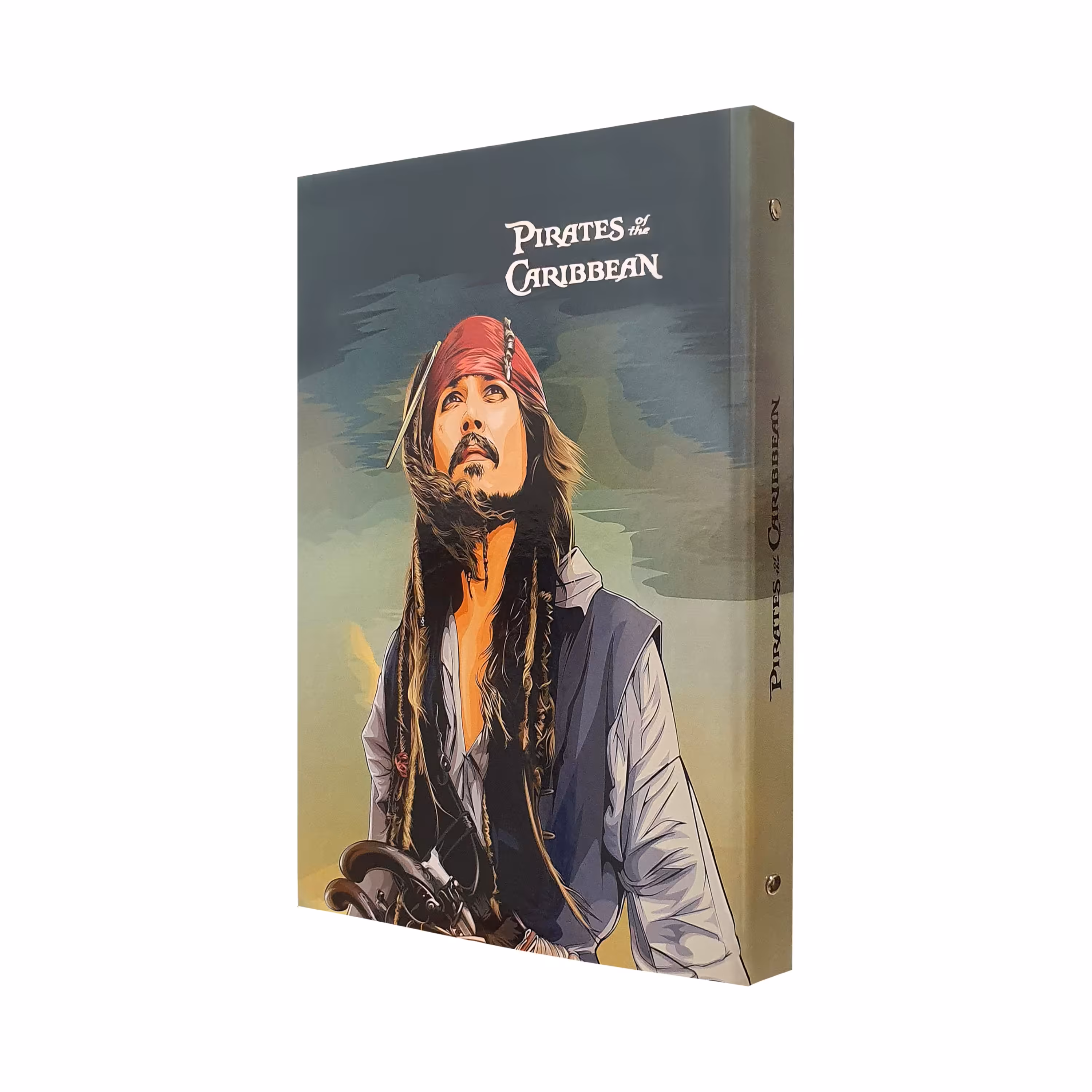 کلاسور 100 برگ پدیده نقش مدل کالکشن فیلم  طرح Pirates of the Caribbean کد02