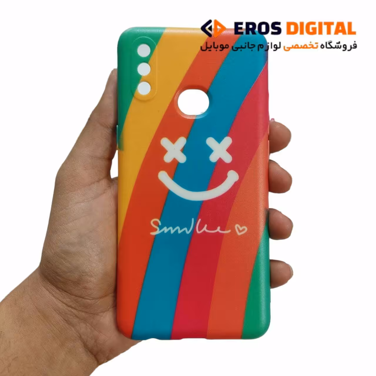 قاب طرح دار سامسونگ A10s پاپ سوکت دار - کد5