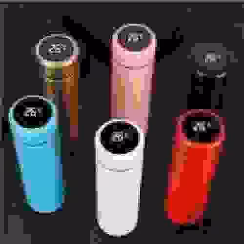 فلاکس دماسنج دار    ساده استیل