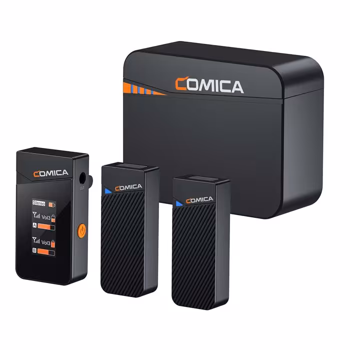 میکروفون یقه ای بی سیم کامیکا مدل Vimo C3