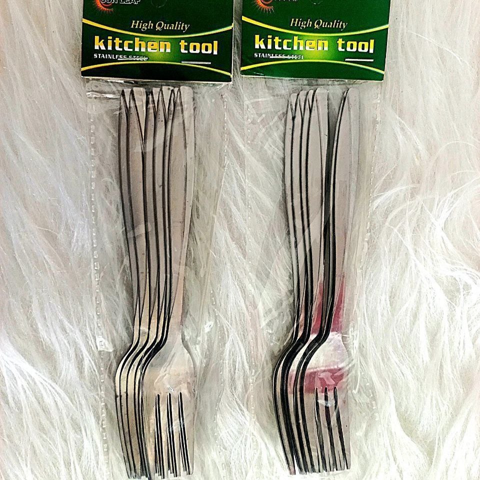 چنگال میوه طرح ماینز مجموعه 6 عددی kittchen tool کیفیت مناسب