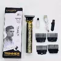 ریش تراش شارژی اصلی VINTAGE T9 فلزی طرح دار صفر زن | amazonchi