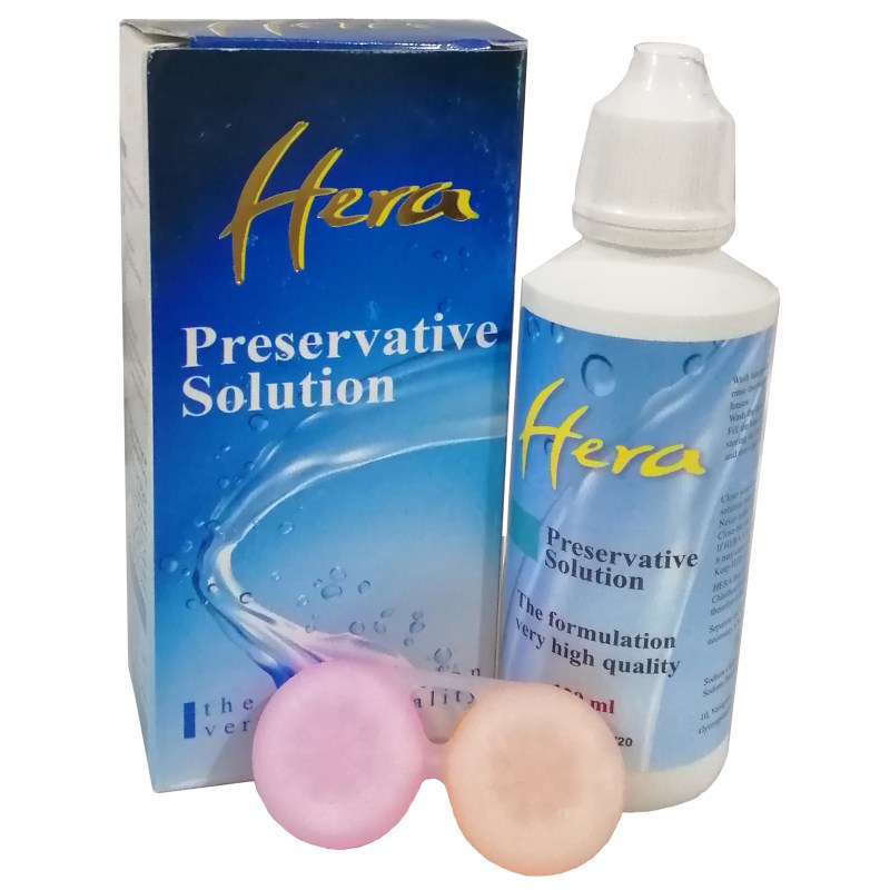 محلول شستشو و نگهدارنده لنز هرا  Hera Preservative Solution 120ml