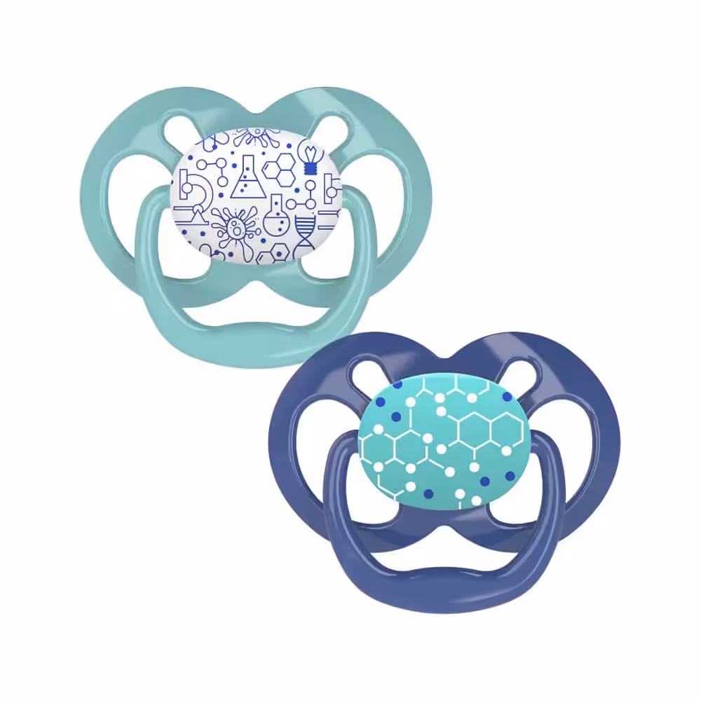 پستانک بادامی 6 تا 18 ماه دکتر براون Dr Browns بسته 2 عددی