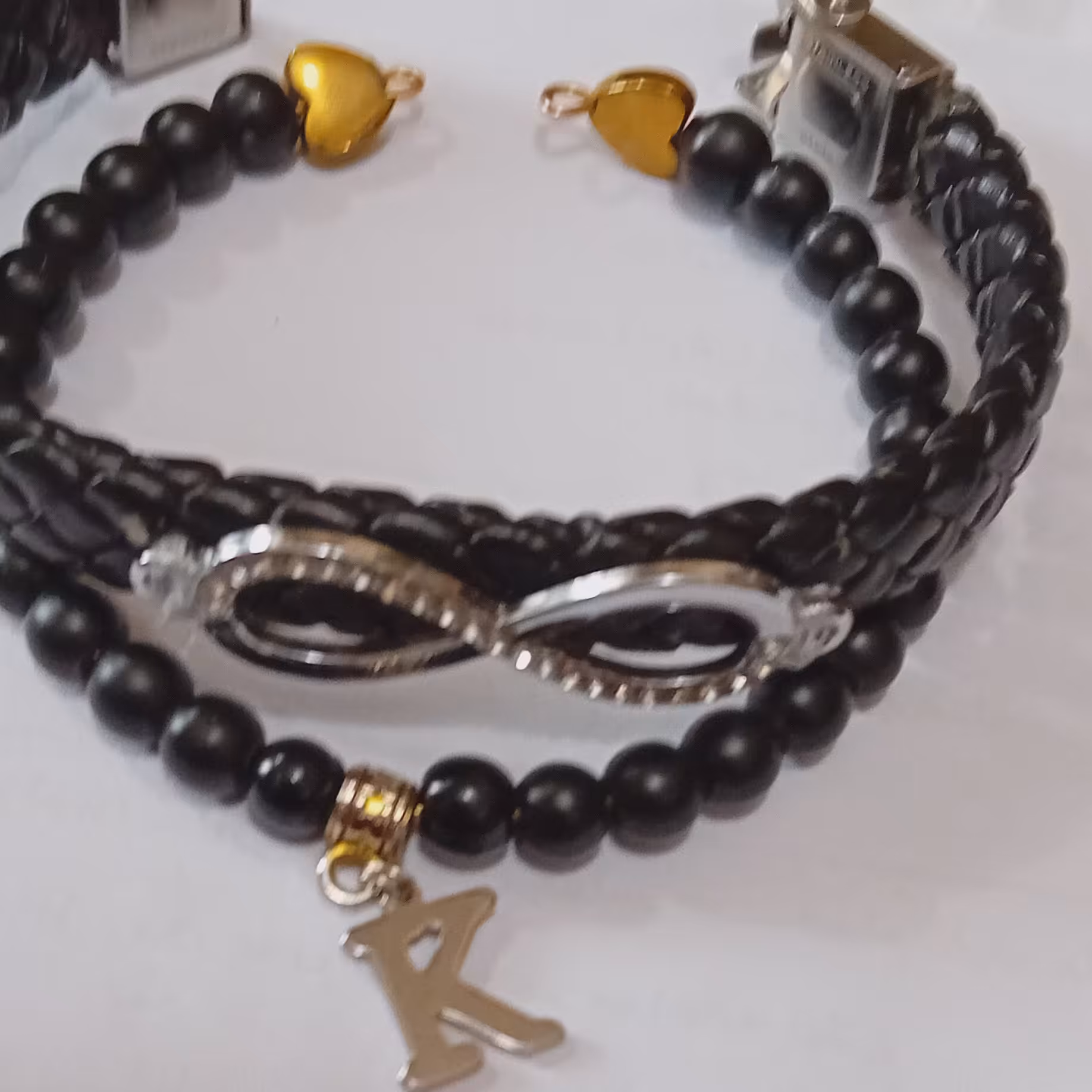 دستبند چرم کد 2629