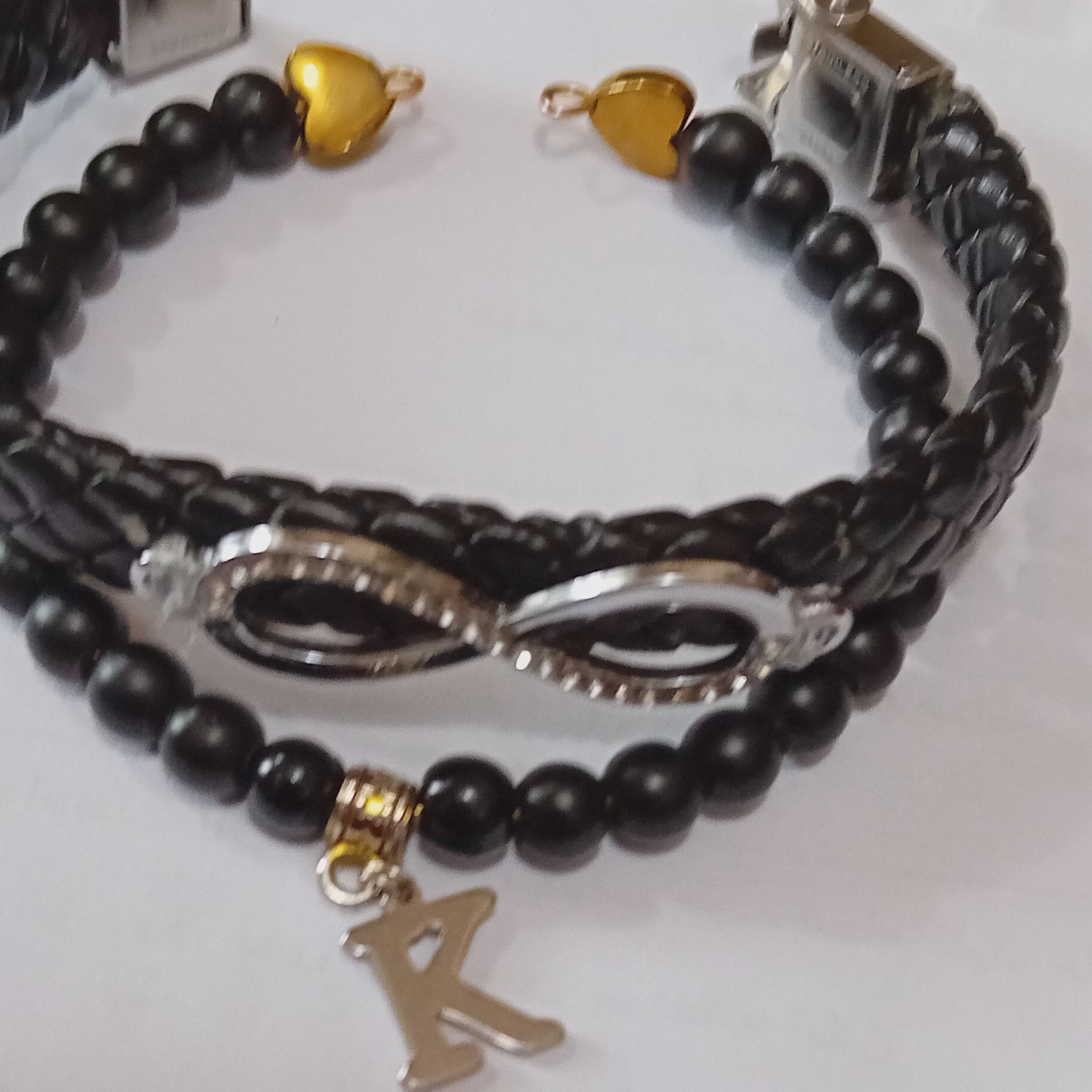 دستبند چرم کد 2629