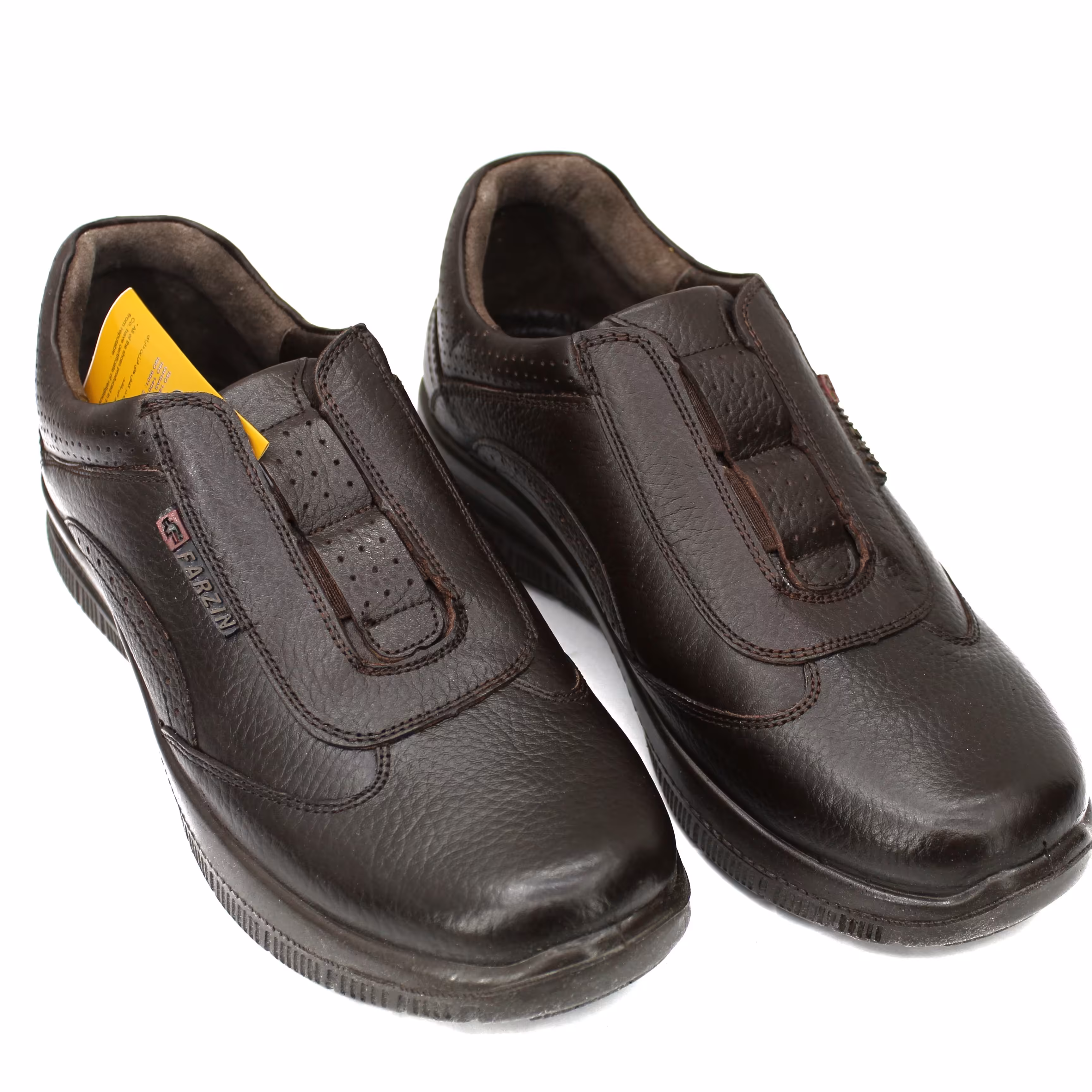 کفش مردانه طبی اسکیچرز فرزین تبریز چرم طبیعی اصلی رنگ قهوه ای