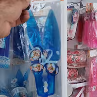 کارد و کفگیر کیک بری تم تولد سگهای نگهبان 